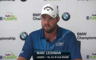 Australiano Leishman se despega con 18 por jugar en el BMW Championship