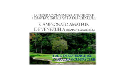 Campeonato Amateur de Venezuela 2017, Maury Gedaly líder de la Clasificación