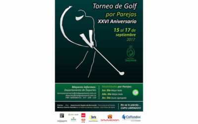 Cifra récord de inscritos esta semana para el Torneo Aniversario de Guaymaral