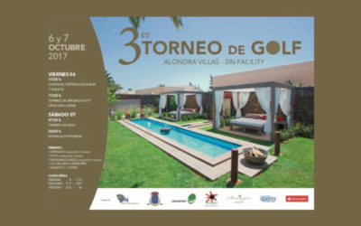 El miércoles se presenta el III Torneo de Golf Alondra Villas – DN Facility