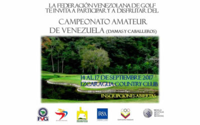 Inician las rondas de Matches en el Campeonato Nacional Amateur 2017