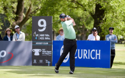 Brady Schnell sorprende a todos en el Jockey y lidera el VISA Open de Argentina