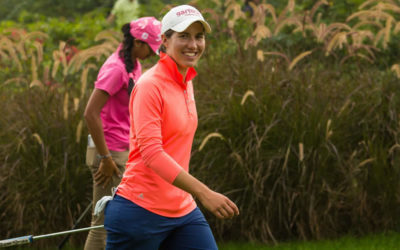 Carlota Ciganda, tercera con -8, la mejor española en la India