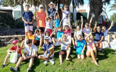 El Circuito Infantil de Golf concluyó en las instalaciones de Costa Teguise Golf