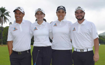 ¡ORO! Colombia se cubrió de gloria al final del golf en los Juegos Bolivarianos 2017