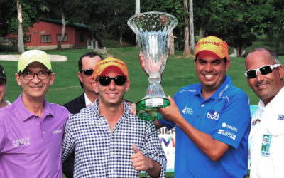 Otto Solís, ganador del XIII Abierto Sambil 2016 en el IZCC con 9 bajo-par