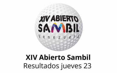 XIV Abierto Sambil, resultados jueves 23