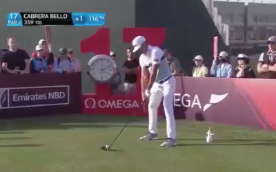 El final estratosférico de Cabrera Bello: eagle-eagle