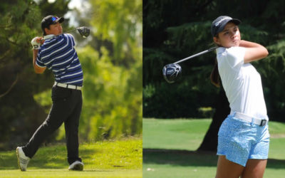 Federico Shin y Agustina Gómez encabezaron la delegación sudamericana en el Junior Orange Bowl Championship