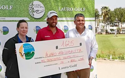 Álvaro Arizabaleta se proclama ganador de la tercera prueba del Circuito de Profesionales de Lauro Golf