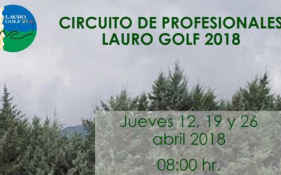 Lauro Golf prepara la primera edición de su propio circuito de profesionales