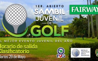 Horario de salida clasificatorio Abierto Sambil Juvenil