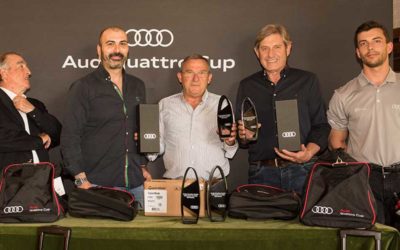 Más de 200 golfistas desafían la Audi quattro Cup 2018 en Ulzama y El Prat