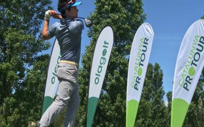 Víctor Bertrán, ganador de la primera prueba del Catalunya Pro Tour 2018 celebrada en Golf La Roca