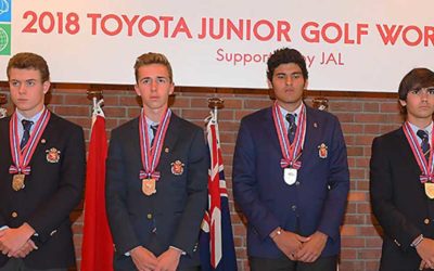 Argentina, sexto al final en la Toyota Junior World Golf Cup en Japón