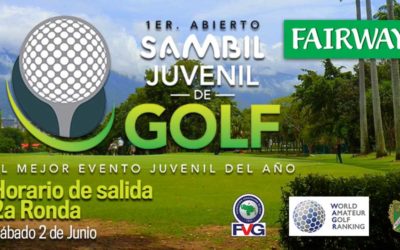 Horario de salida 3a ronda Abierto Sambil Juvenil