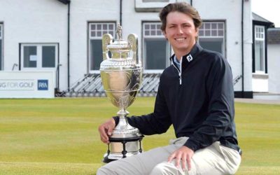 Jovan Rebula, sobrino de Ernie Els, el ganador del The Amateur Championship 2018