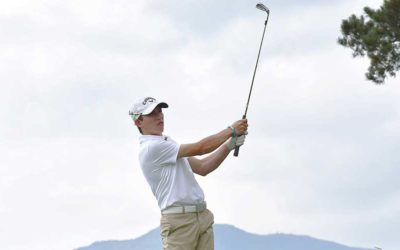 Nicolás Quintero, el de mejor comienzo en el International Junior Masters este martes