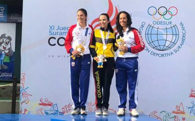 Paola Moreno se cubrió nuevamente de oro, en los Juegos Suramericanos Cochabamba 2018