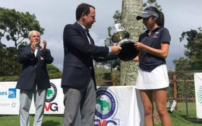 Valentina Gilly ganó cuarto título nacional consecutivo en golf