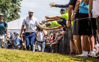 DJ toma la delantera con 3 más en Glen Abbey