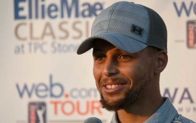 El tres veces campeón de la NBA Steph Curry vuelve a competir en el Web.com Tour