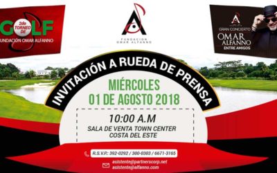 Invitación a rueda de prensa: 2o Torneo de Golf Fundación Omar Alfanno