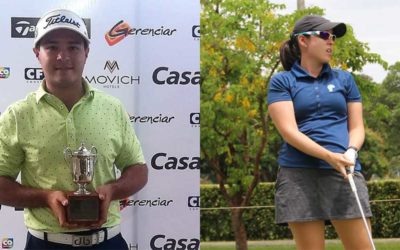 José Mario Vega y Silvia Garcés, ganadores del torneo del Eje Cafetero en Pereira