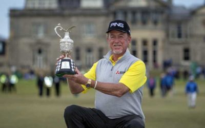 Miguel Ángel Jiménez, imparable, se impone en The Senior Open