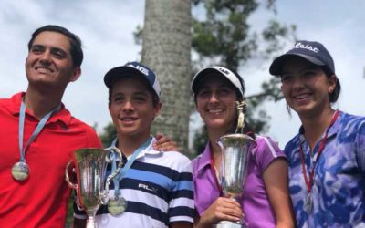 Vanessa Gilly y Miguel Llamoza Campeones Juveniles de Venezuela