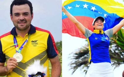 Colombia y Venezuela con el oro del golf de Barranquilla 2018