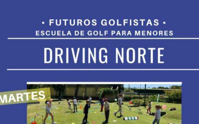 Futuros Golfistas suma un nuevo día a sus clases en Driving Norte