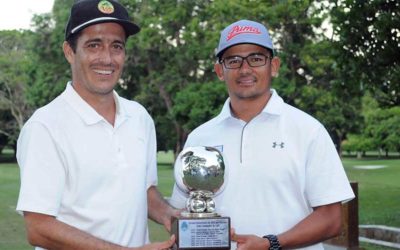 Jonathan Perez, con David Peñalosa, ganaron en el Torneo Aniversario en Cali