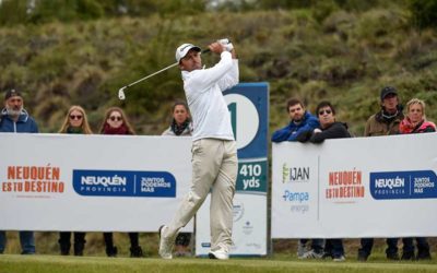 Carranza toma ventaja de tres golpes en el Neuquén Argentina Classic