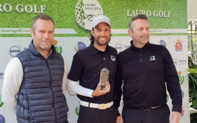 Álvaro Arizabaleta deja en casa la victoria del Gecko Tour en Lauro Golf Resort