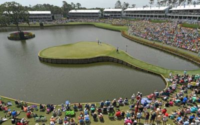 El paso latinoamericano por el intimidante hoyo 17 del TPC Sawgrass