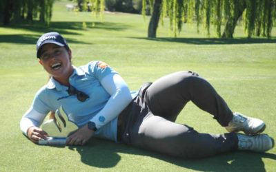 Nuria Iturrios se impone a lo grande en el Santander Golf Tour de Málaga