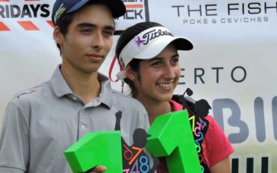 Virgilio Paz y Vanessa Gilly campeones en II Abierto Sambil Juvenil de Golf