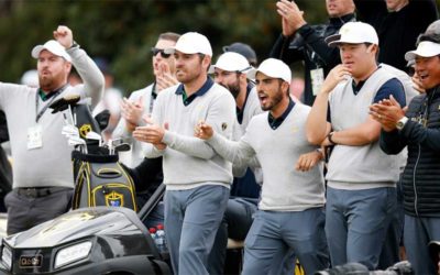 Ancer ante Tiger Woods en la definición de la Presidents Cup