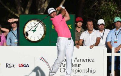 Colombiano José Mario Vega, tercero al final del Latin America Amateur Championship