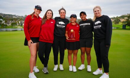 María José Marín sorprendió en su primera temporada en la Universidad y terminó cuarta en los Nacionales de la primera división de la NCAA