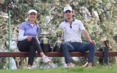 Esteban Jaramillo y Valeria Rubio, campeones de las Copas Donovan y El Tiempo