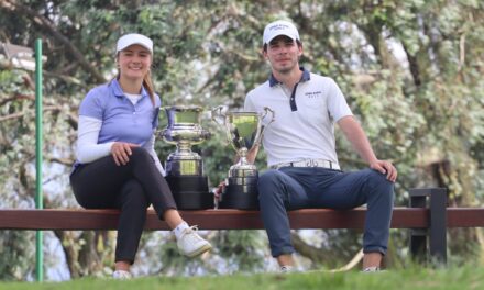 Esteban Jaramillo y Valeria Rubio, campeones de las Copas Donovan y El Tiempo