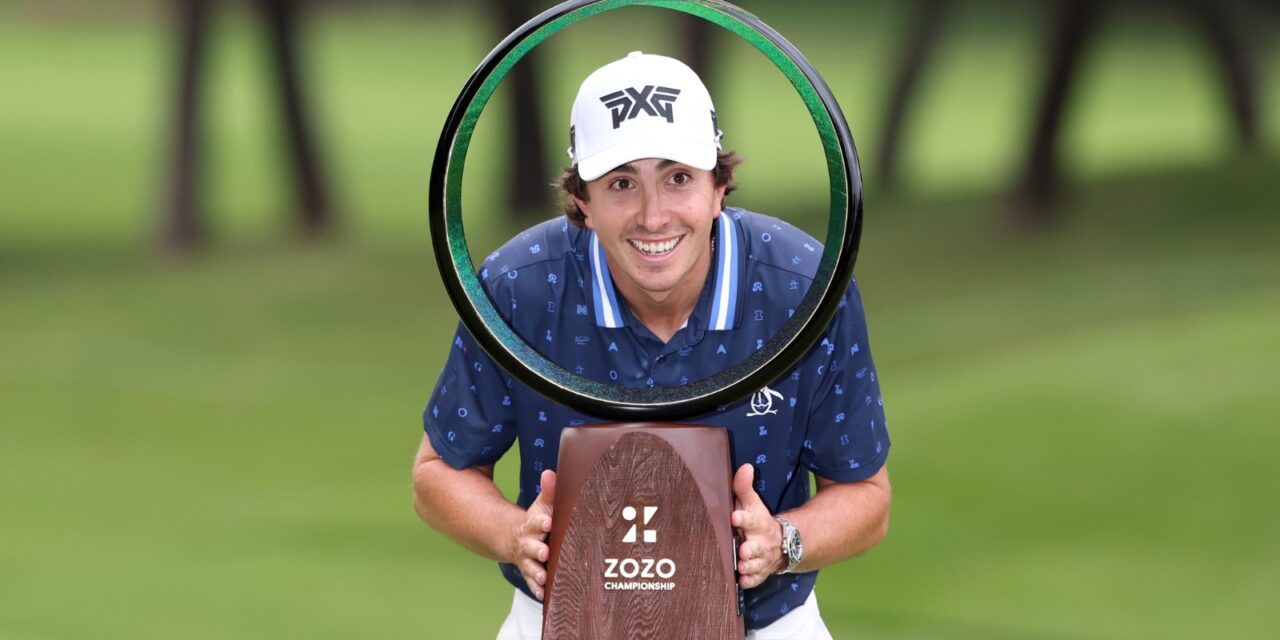 Nicolás Echavarría, campeón del  Zozo Championship del PGA Tour